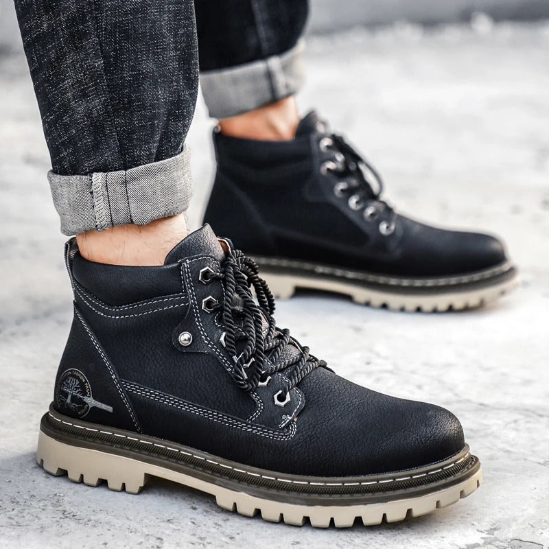Boots with Padded Collar
