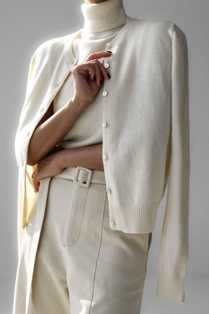 Effortless Vest-Knit Cardigan