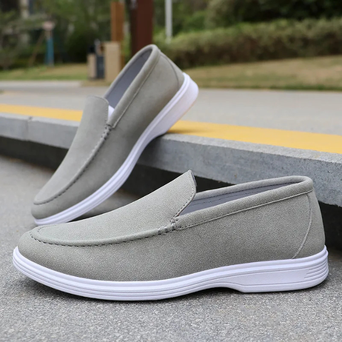 Suede Loafers with All-Day Comfort