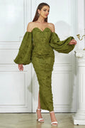 Modern Sexy Strapless Long Evening Gown