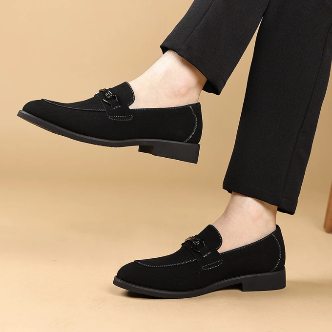 Refined Suede Loafers