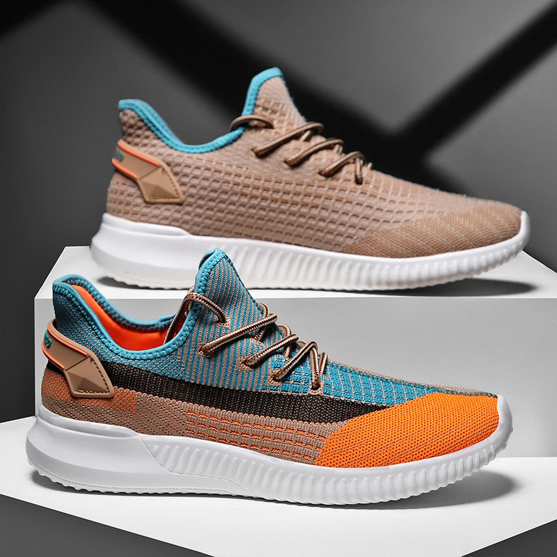 Mesh Sneakers with Cushioned Insole