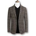 Classic Blazer with Textured Knit