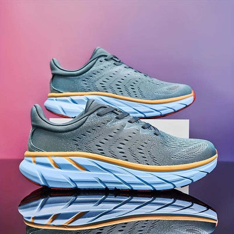 Mesh Knit Sneakers with Lightweight Construction