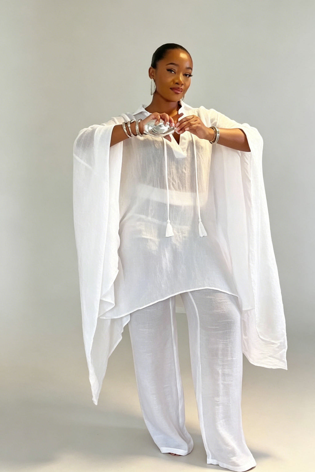 Oversized Tunic & Trousers Set