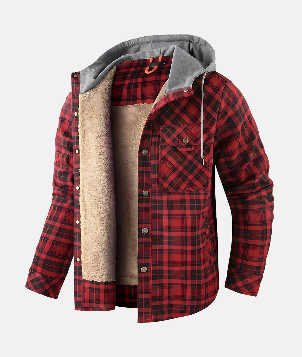 Lightweight Flannel Denim Jacket