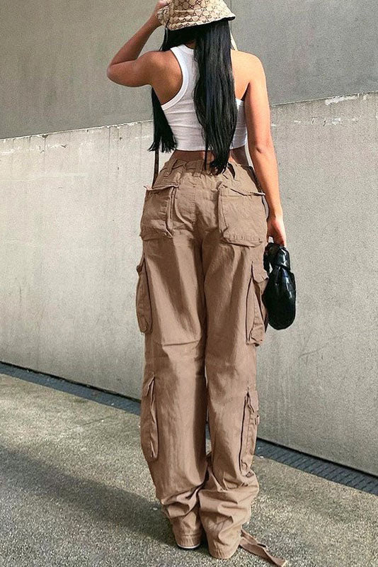 Street Style Denim Trousers