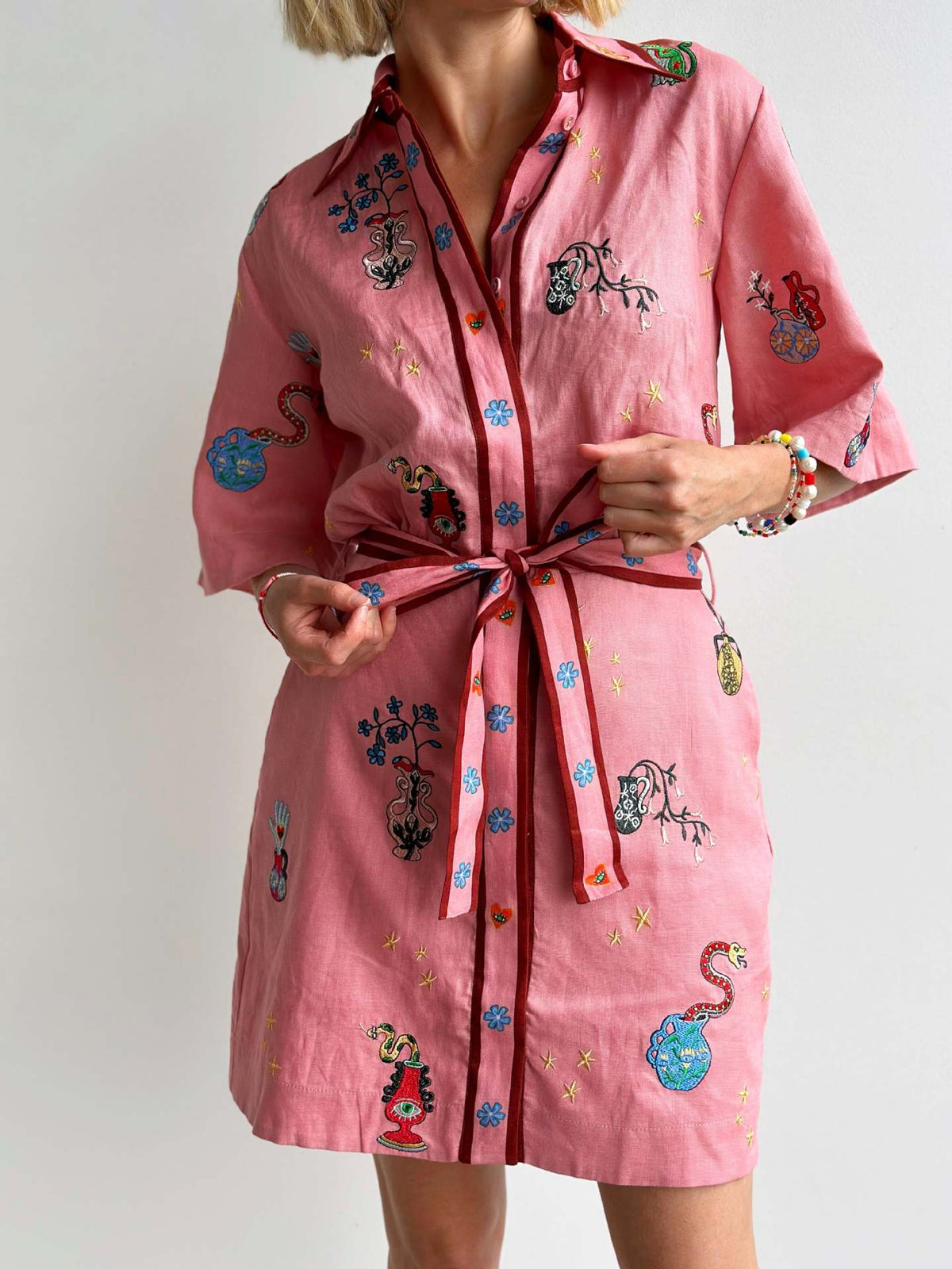 Relaxed Fashion Knit Cardigan Dress