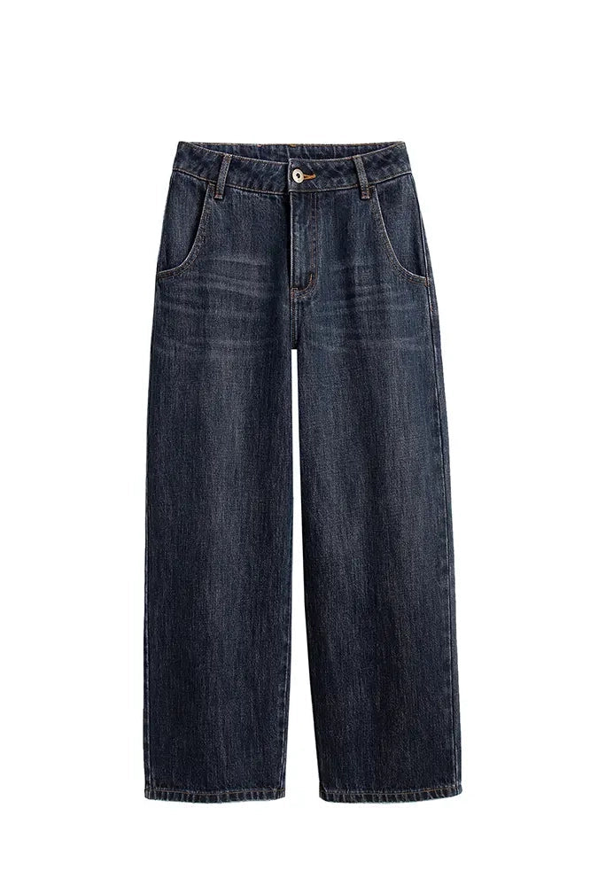 Old Money Retro Straight Jeans