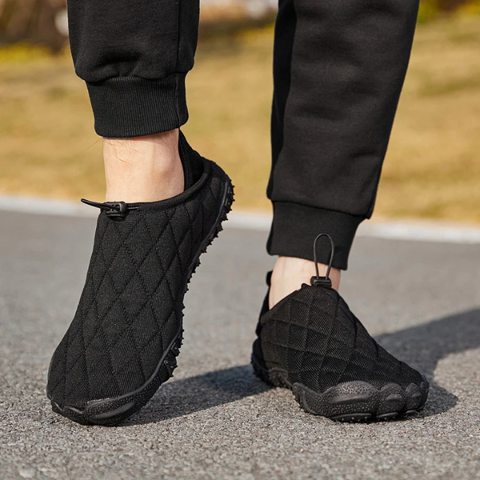 Air Mesh Shoes with Rubber Sole