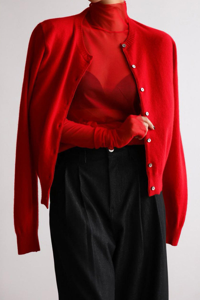 Effortless Vest-Knit Cardigan