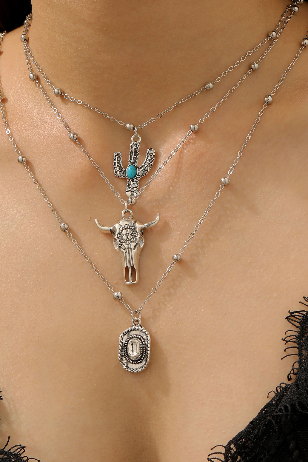 Statement Women's Western Element Necklace