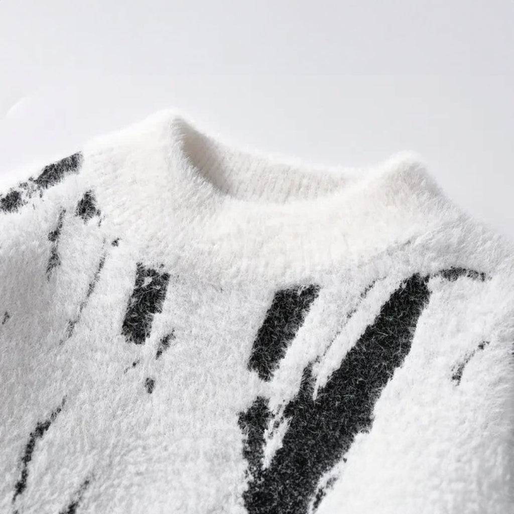 Knit Sweater with Relaxed Fit