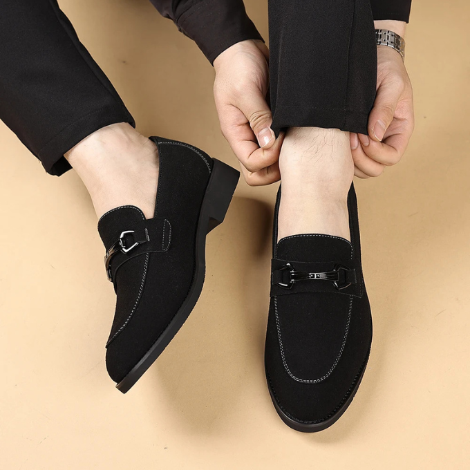 Refined Suede Loafers