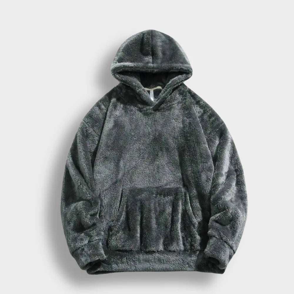 Warm Denim Hoodie