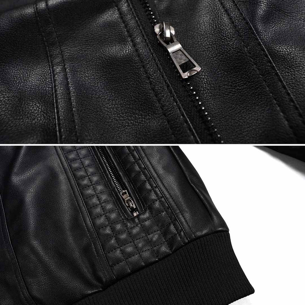 Leather Vest with Lined