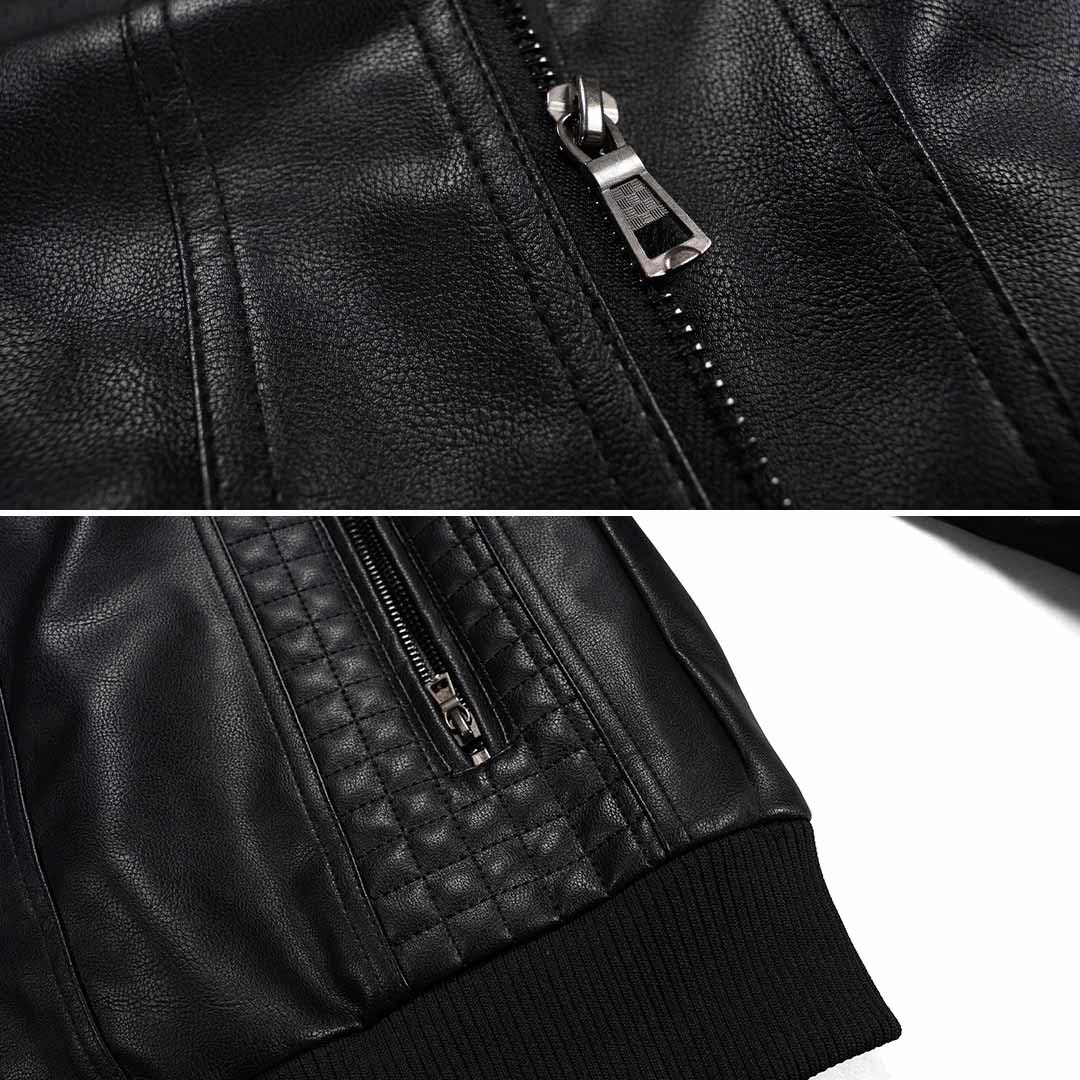 Leather Vest with Lined