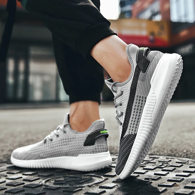 Mesh Sneakers with Cushioned Insole