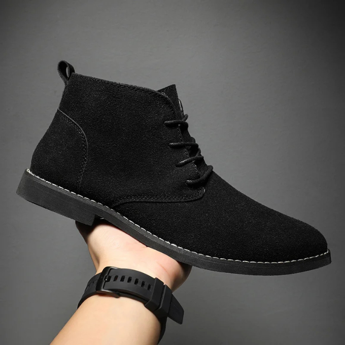 Suede Chukka Boots with All-Day Comfort
