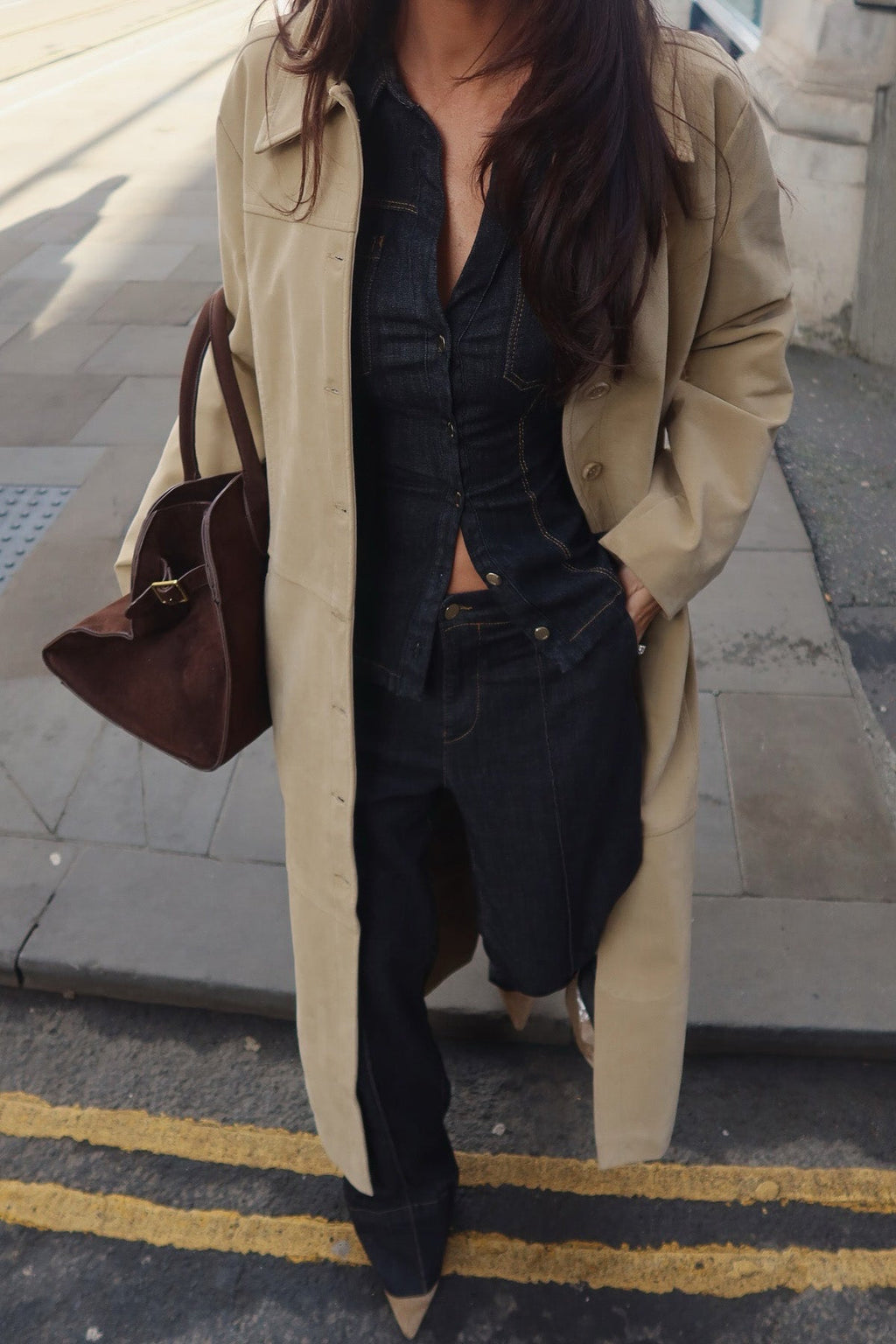 Coordinated Vogue Street Deep Indigo Denim Set
