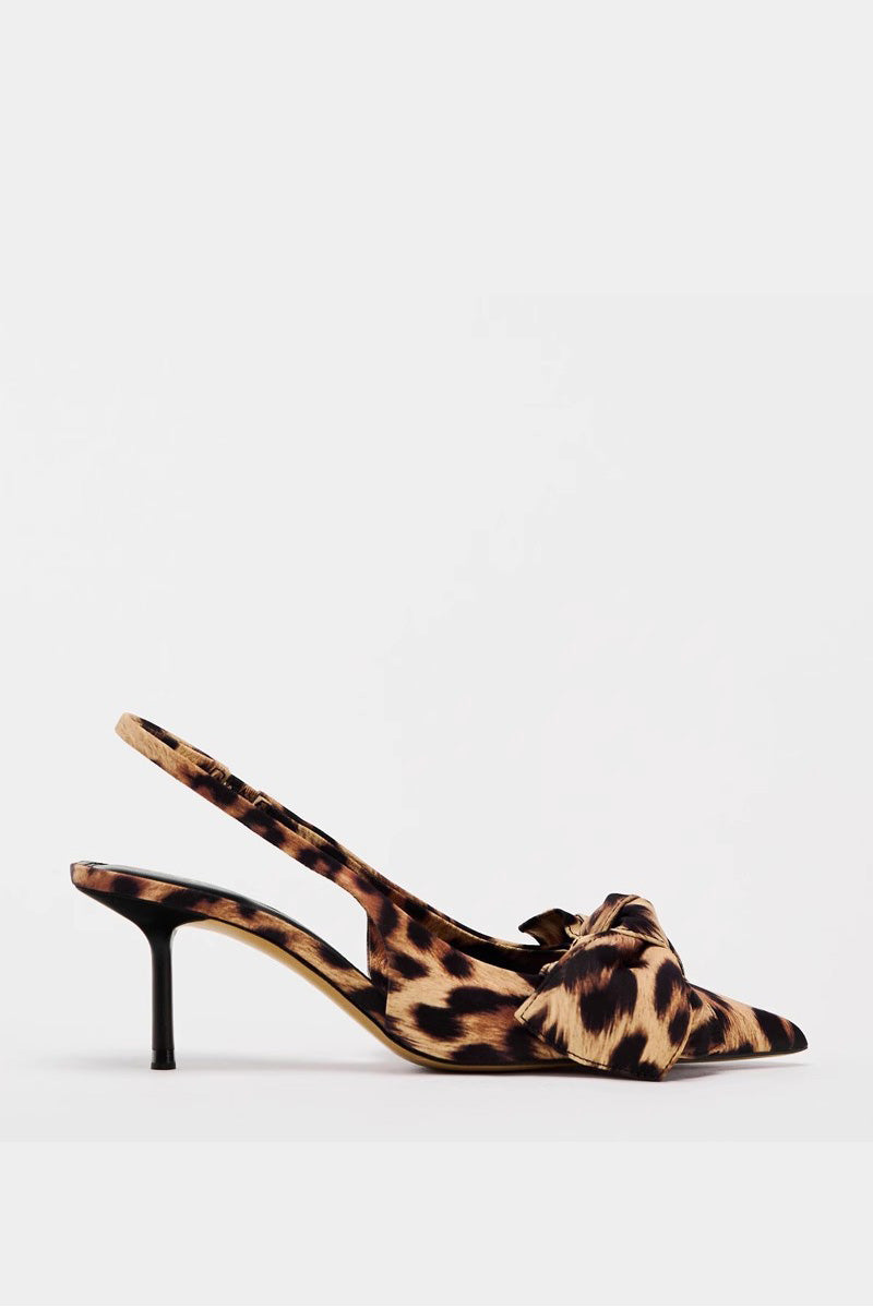 Modern Leopard Print High Heels