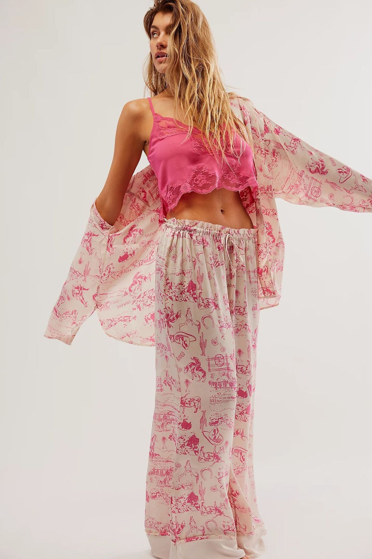 Coordinated Misty Combo Pajama Set