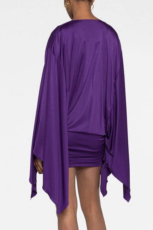 Glamorous Clean-Lined Refinement Mini-Length Dress