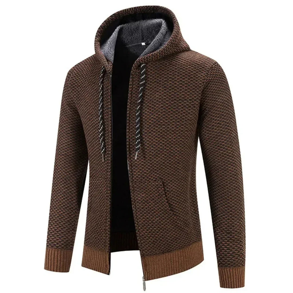 Corduroy Hoodie with Lined