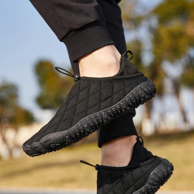 Air Mesh Shoes with Rubber Sole
