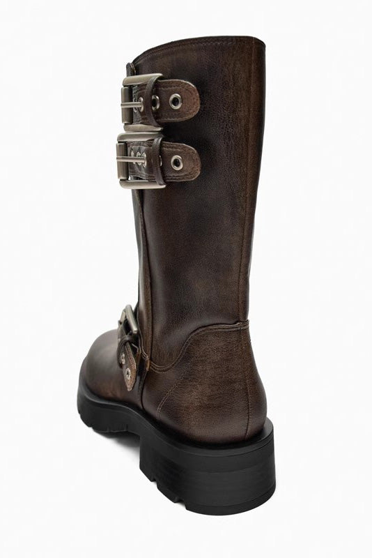 Western Retro Ankle Boots