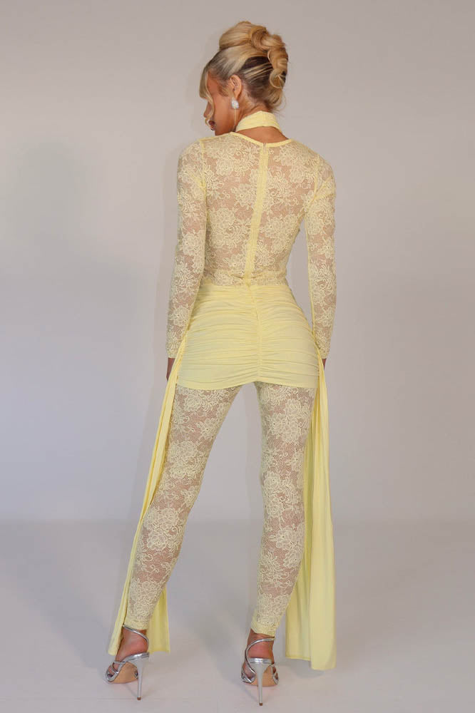 Modern Silken Whispers Jumpsuit