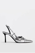Modern British Style Side Sling High Heels