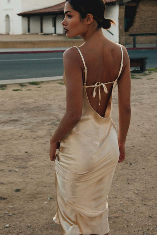 Modern Flowing Moonlight Dress