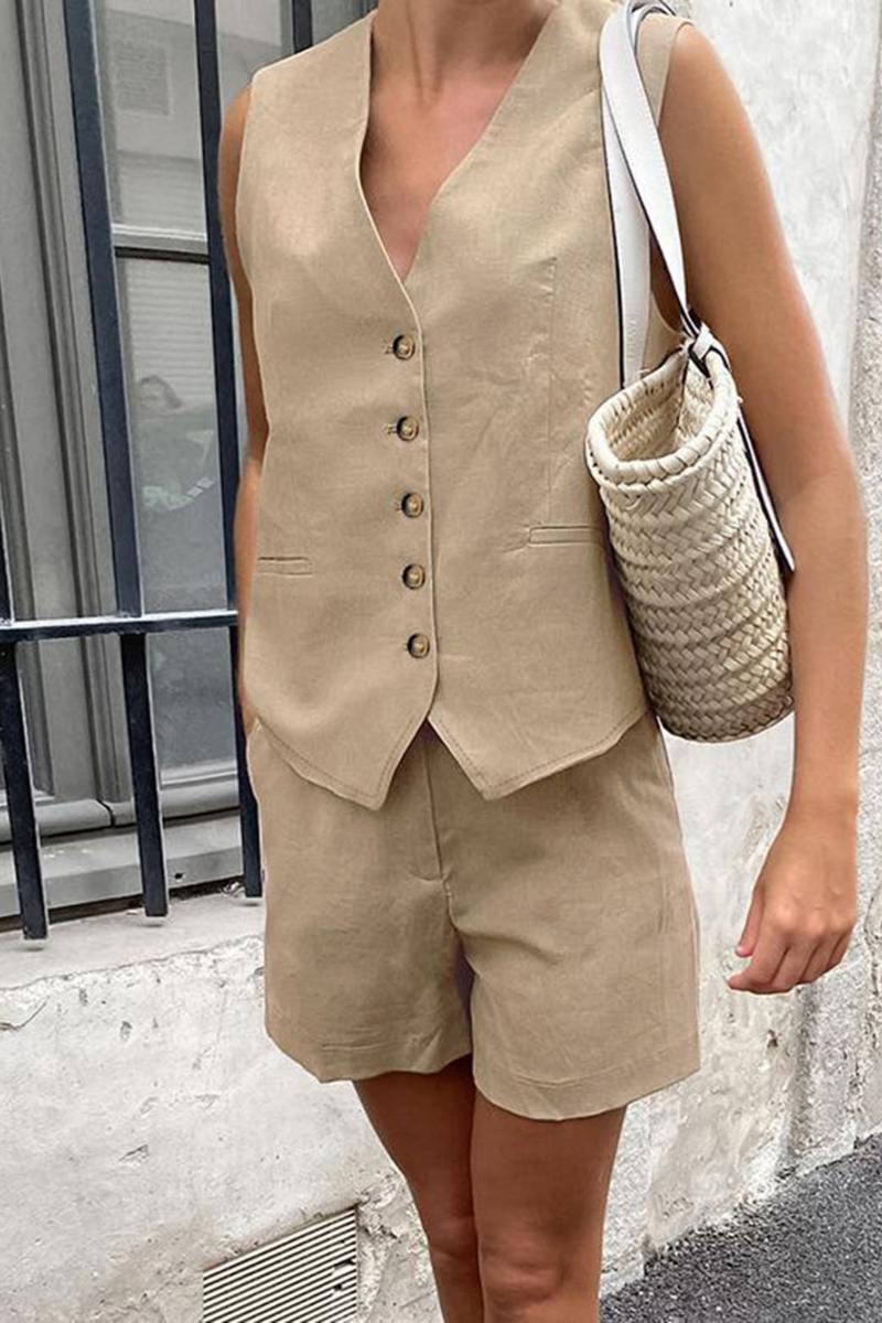 Coordinated Paros Cover Up Two Piece Shorts Set