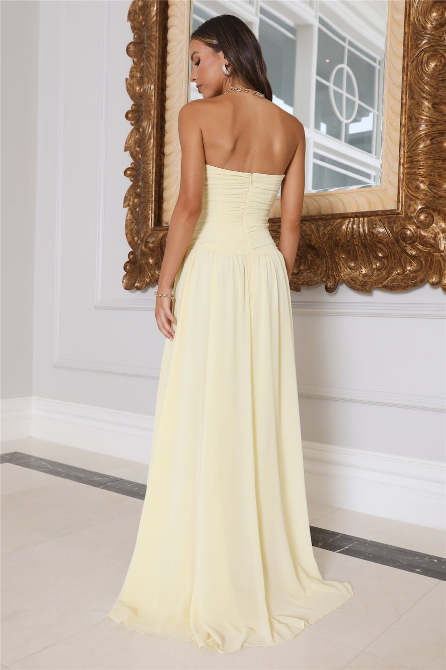 Middle Eastern Off-Shoulder Ruched Maxi-Length Dress