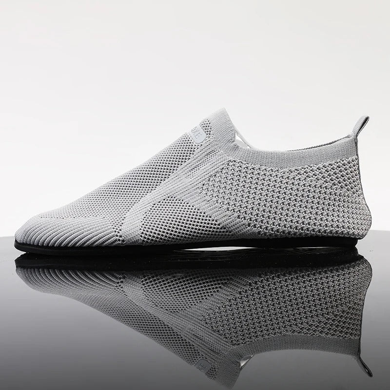 Mesh Knit Slides with Breathable Upper