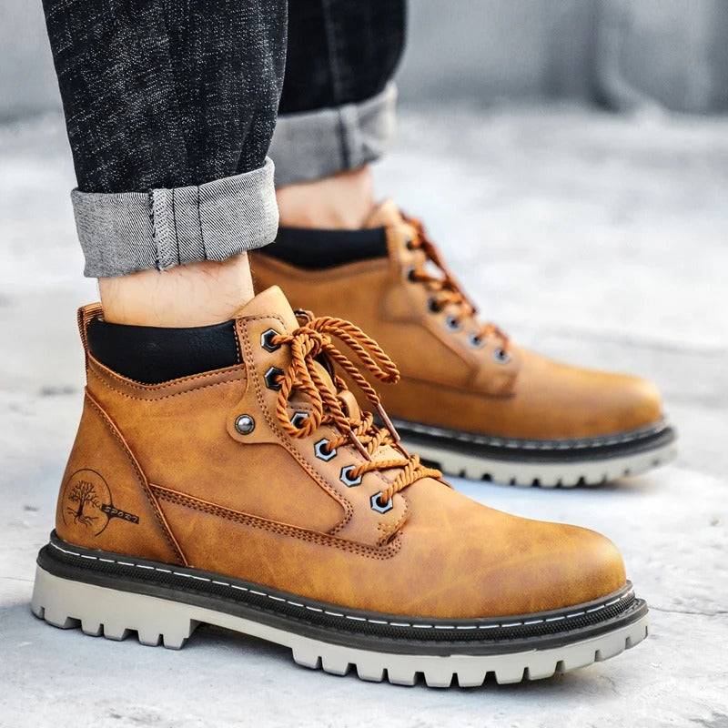 Boots with Padded Collar