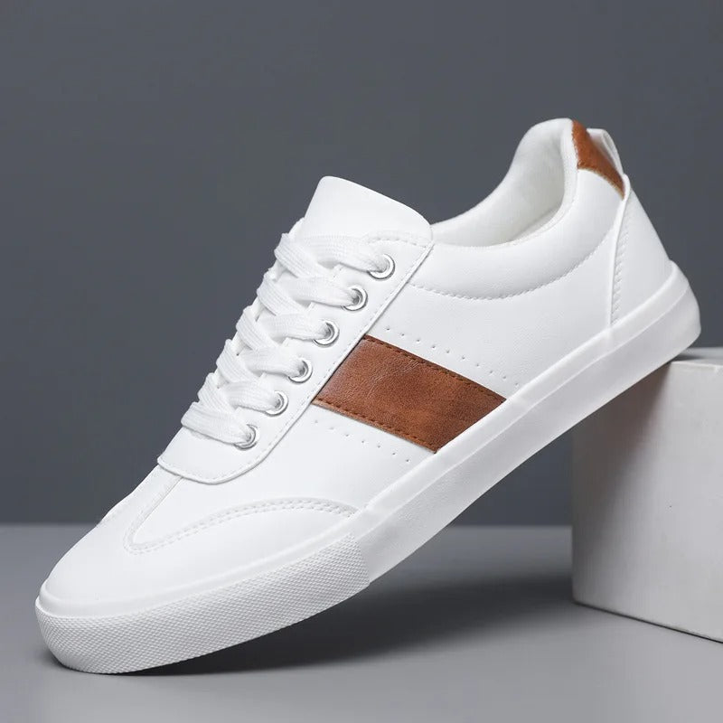 Suede Sneakers with Rubber Sole