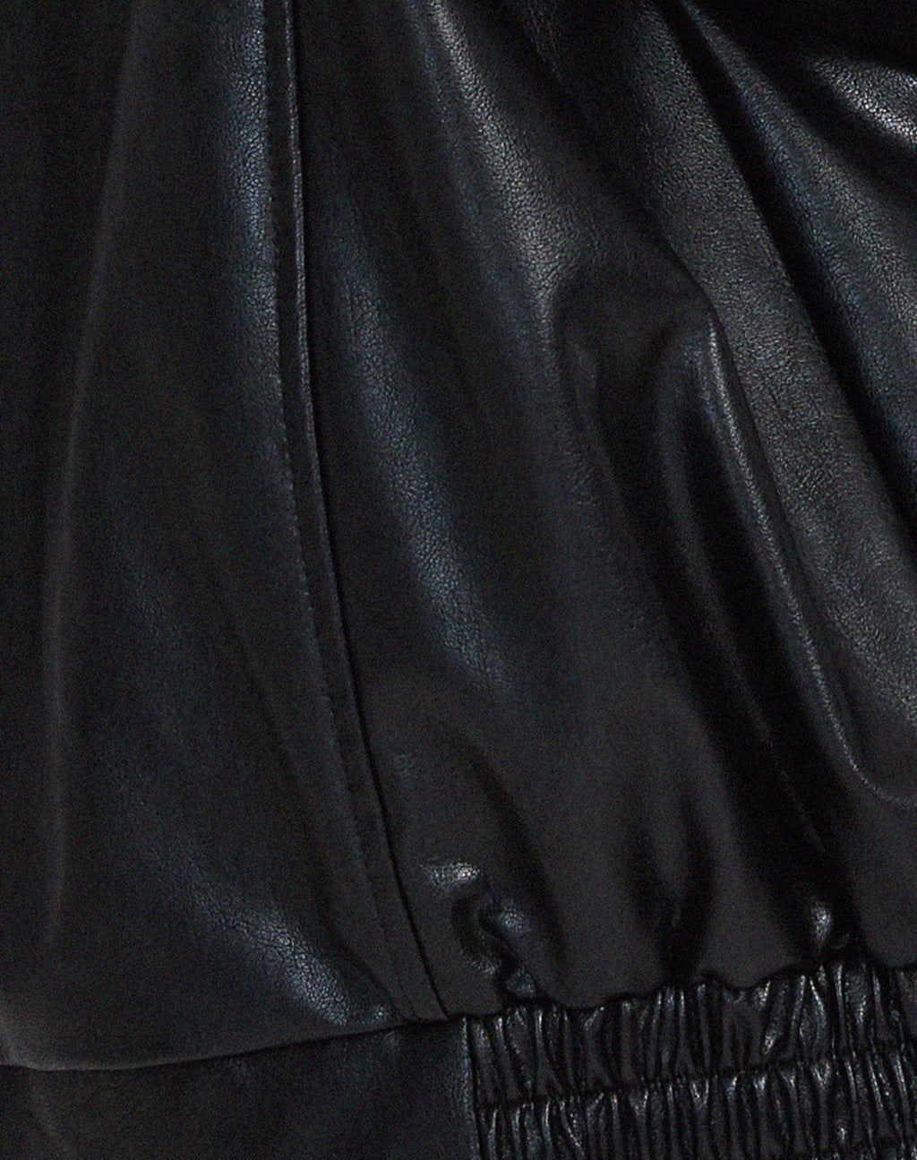 Modern Oversized Leather Jacket