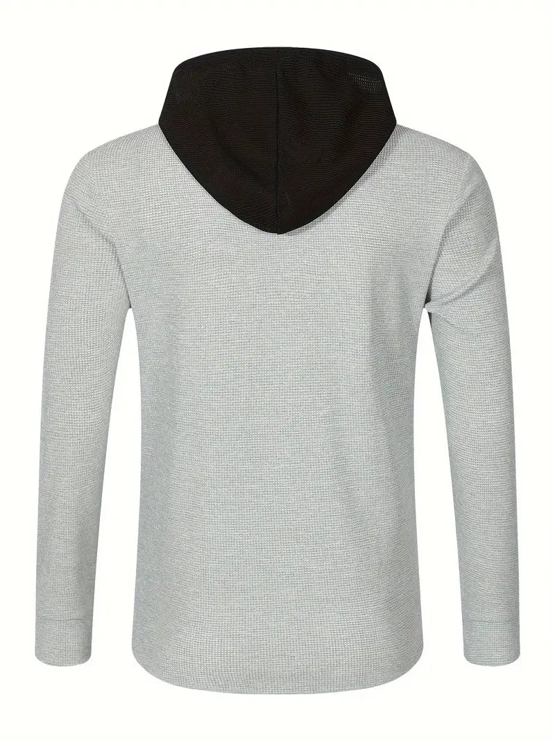 Breathable Denim Jacket with Hood