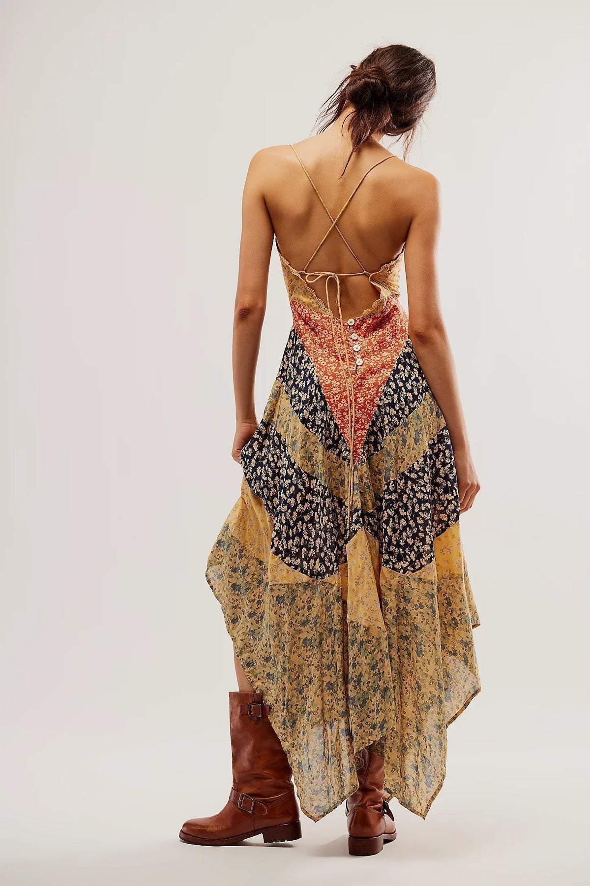 In The Flowers Maxi-Length Dress