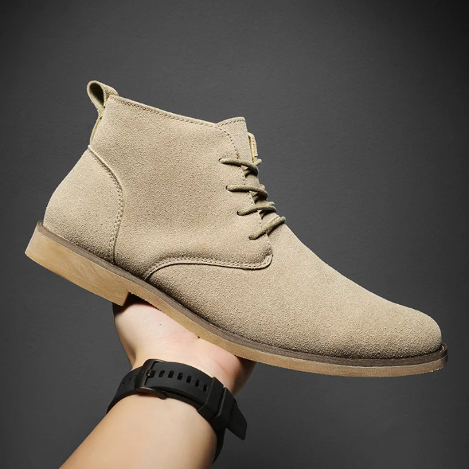 Suede Chukka Boots with All-Day Comfort