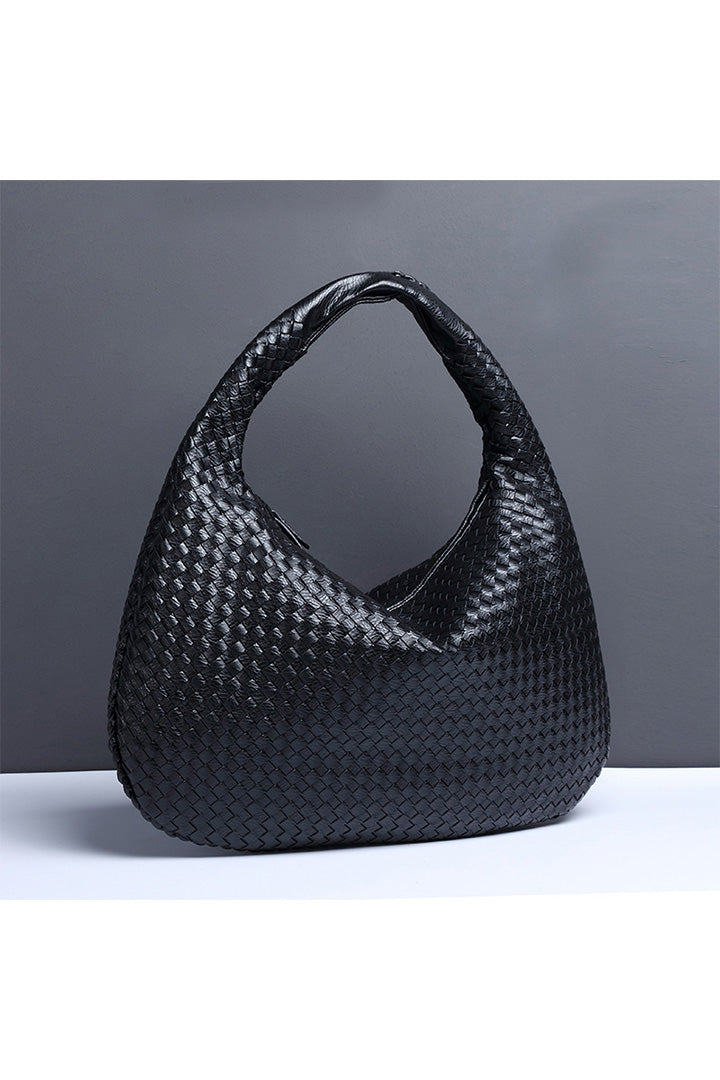 Modern Retro Crescent Bag
