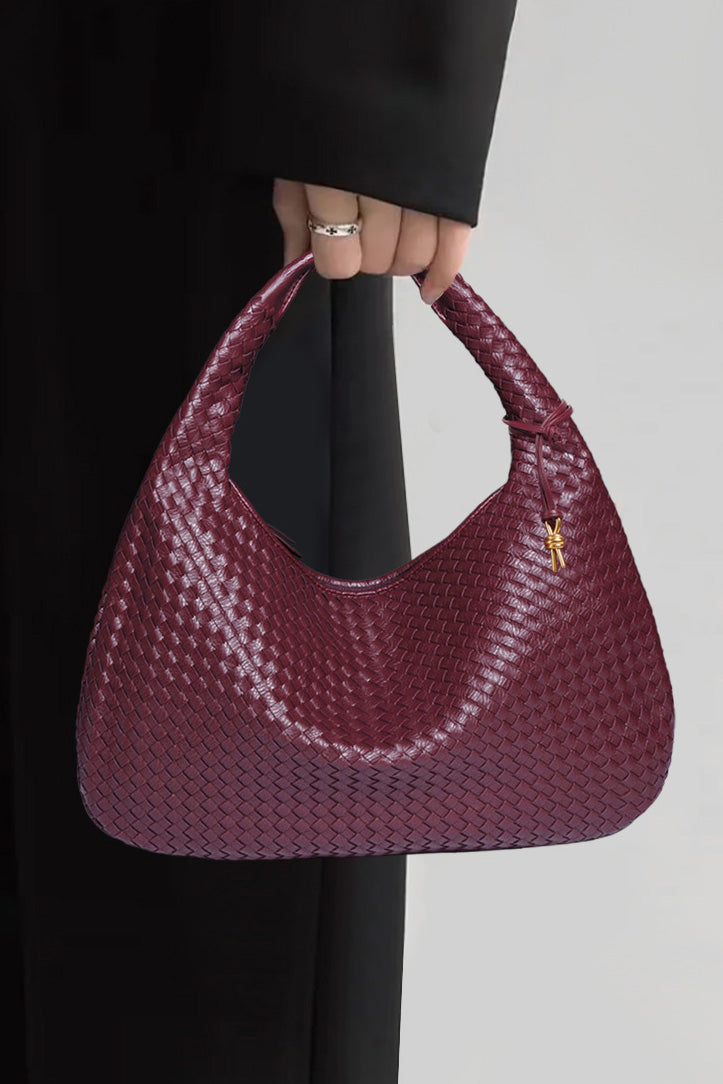 Modern Retro Crescent Bag