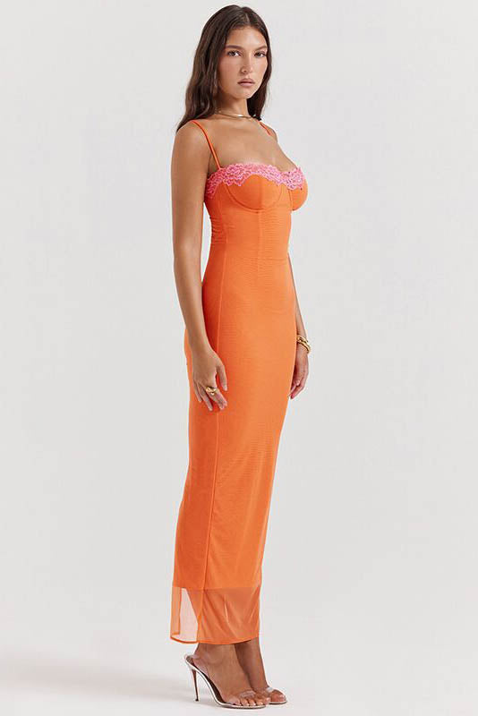 Summer Breeze Strap Midi-Length Dress