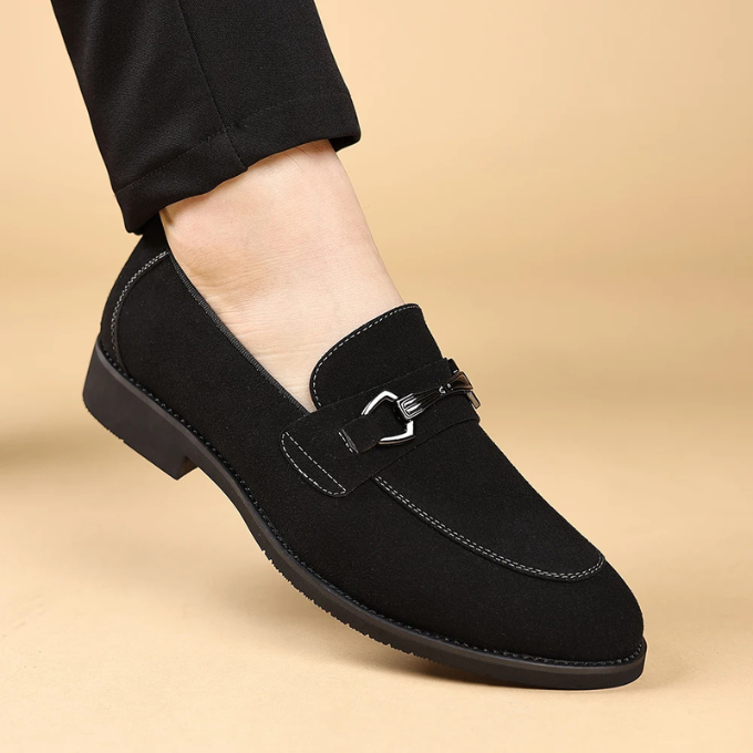 Refined Suede Loafers