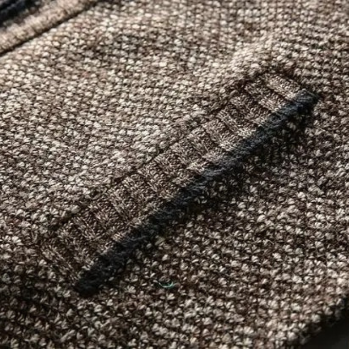 Fleece Jacket with Plaid