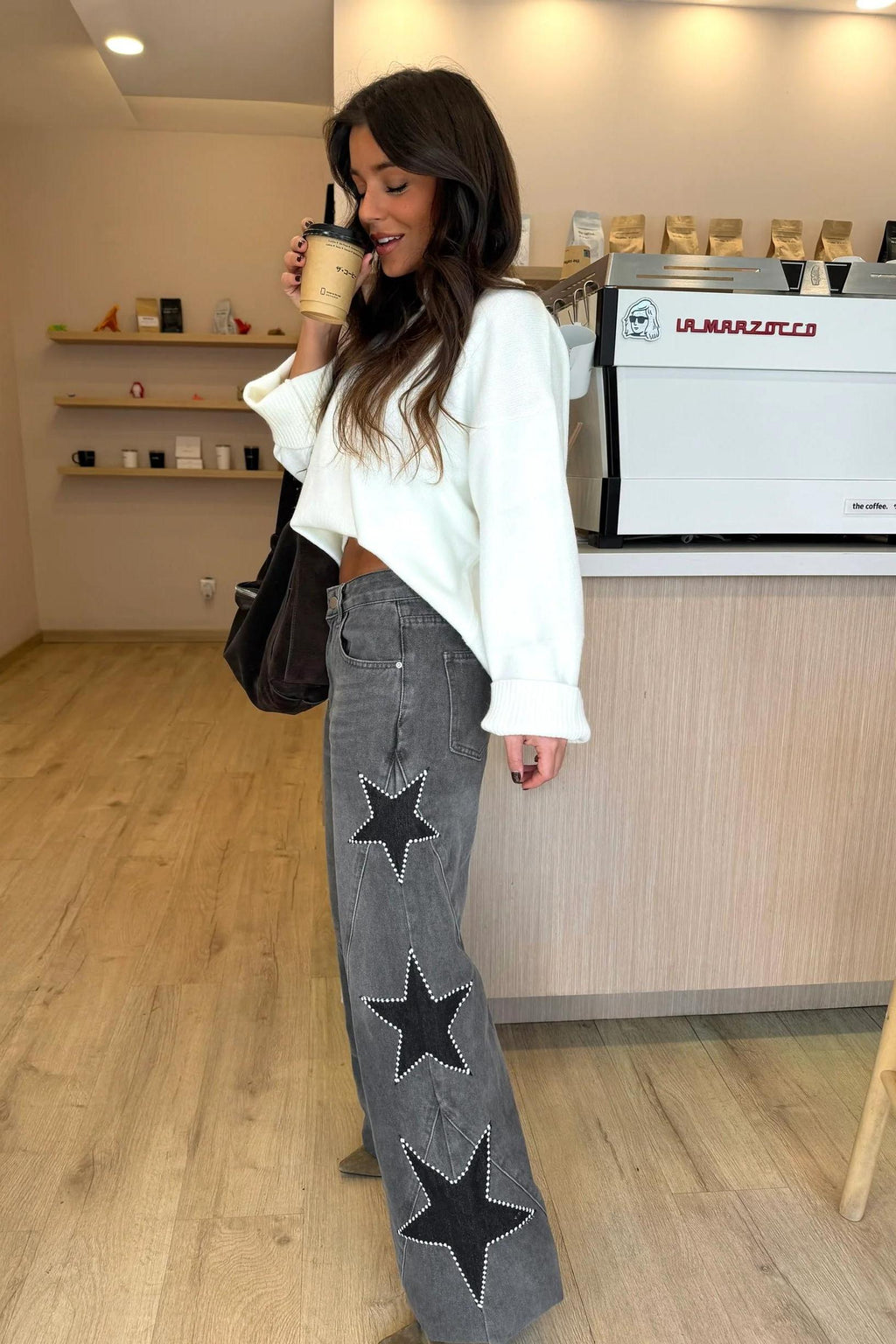 Relaxed Star Straight Jeans
