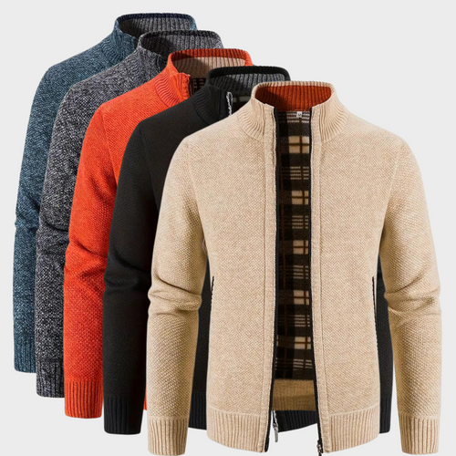 Breathable Knit Cardigan with Longline Cut