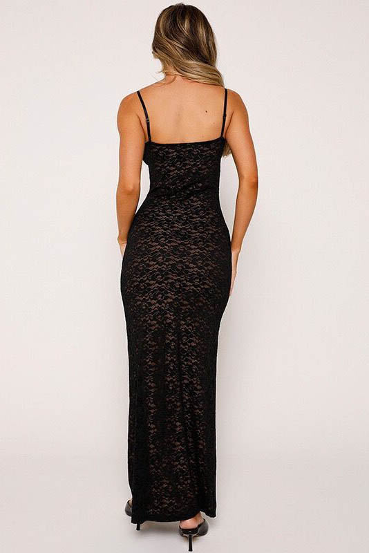 Whispered Midi-Length Dress